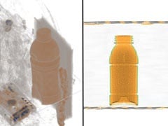 3D X-ray vs Traditional 2D X-ray of a Bottle