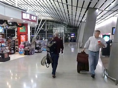 Passengers in Secure Area of Airport