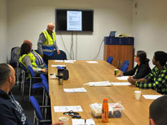 Supervisor training employees