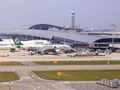 Kansai International Airport in Japan