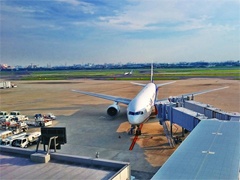 Airplane at the Gate