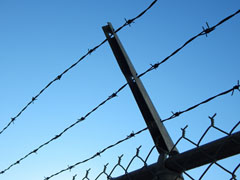 Prison Barbed Wire Perimeter