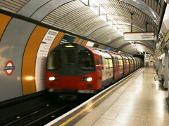 London Underground Subway Train